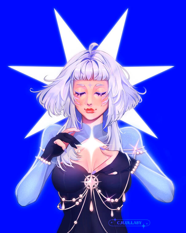 Mikaela star child drawing