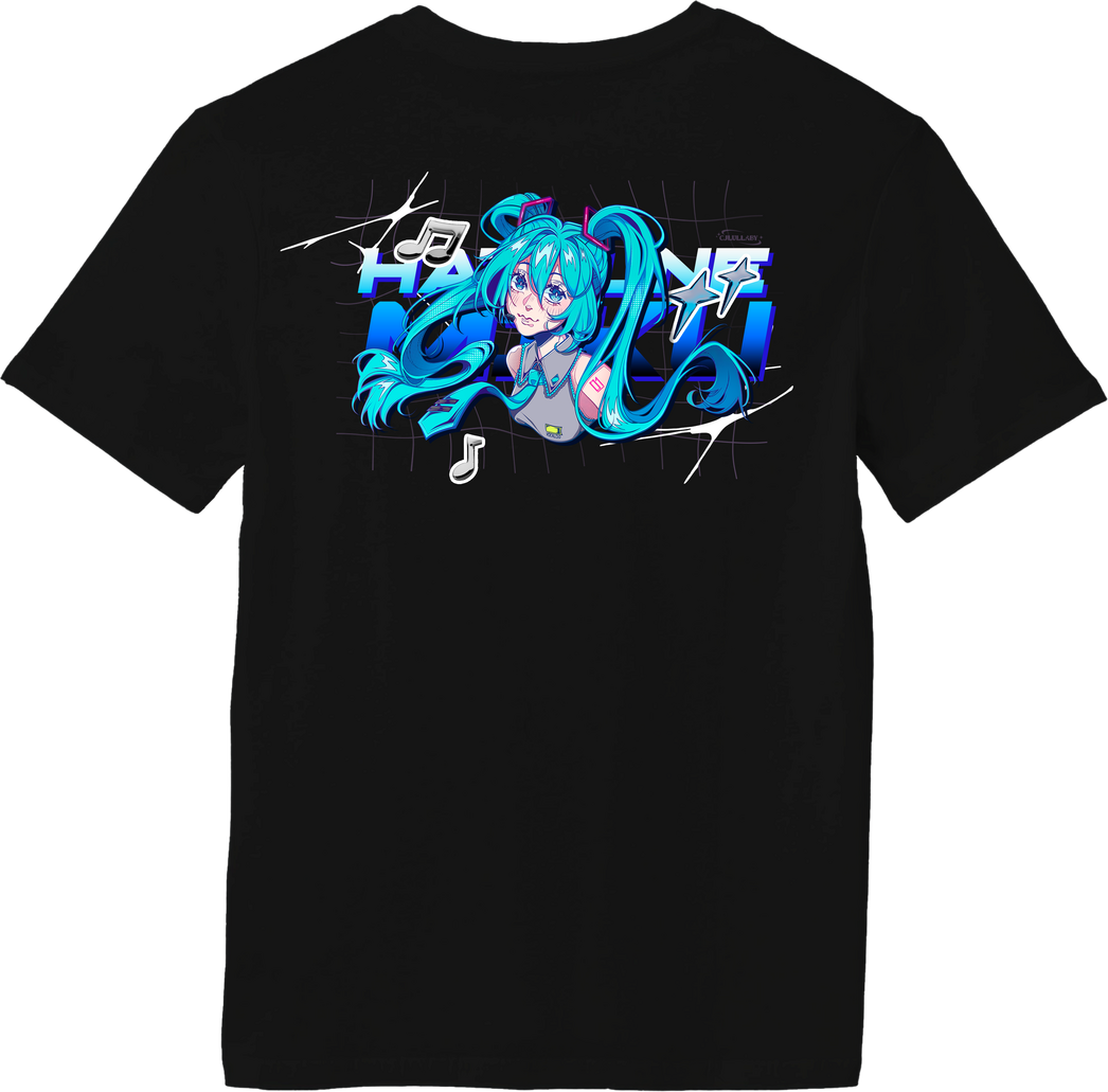 Hatsune Miku shirt - Black Hatsune Miku shirt - Black