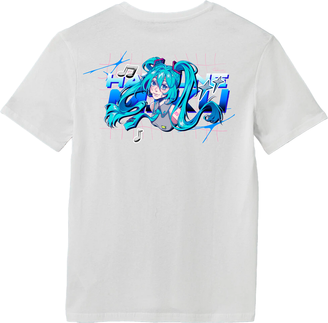 Hatsune Miku shirt - White Hatsune Miku shirt - White